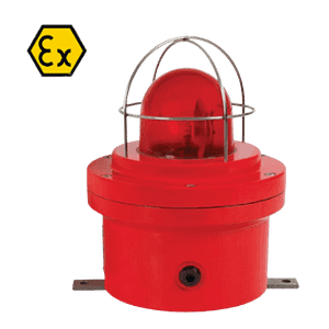 Sinalizador giratório Ex d, à prova de intempéries MEDC TH12